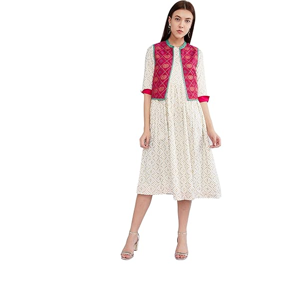 Max pink kurta Clearance