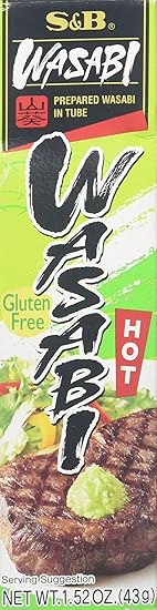 S & B Wasabi Paste In der Tube 43gm x 10