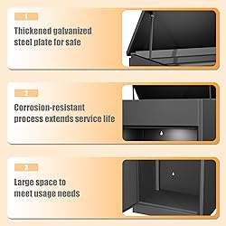 LAYIQDC Package Delivery Boxes for