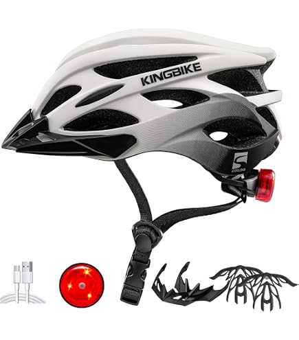 Bell Tempo Women's Bike Helmet (Gloss White/Cherry Fibers