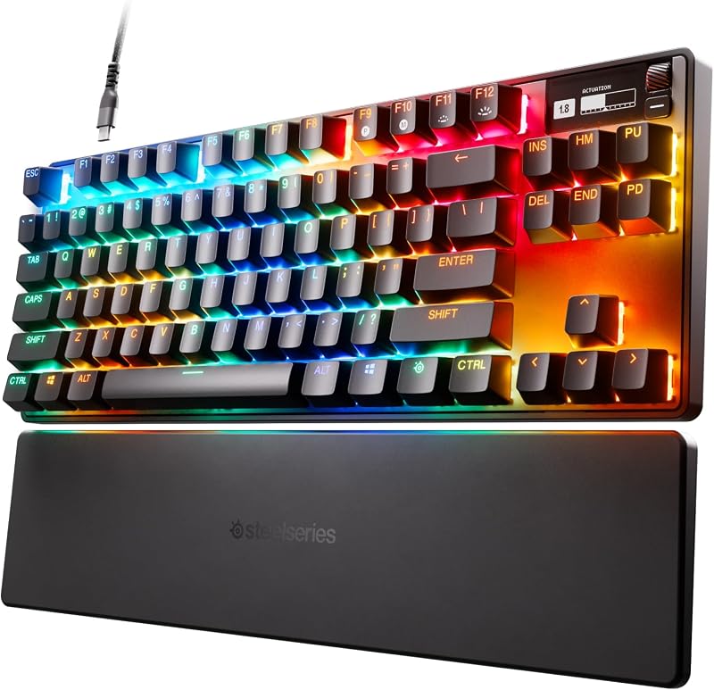 SteelSeries Apex Pro TKL HyperMagnetic Keyboard German QWERTZ 2023 Edition