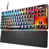 SteelSeries Apex Pro TKL HyperMagnetic Gaming Keyboard - World's Fastest Keyboard - Adjustable Actuation - Esports Tenkeyless