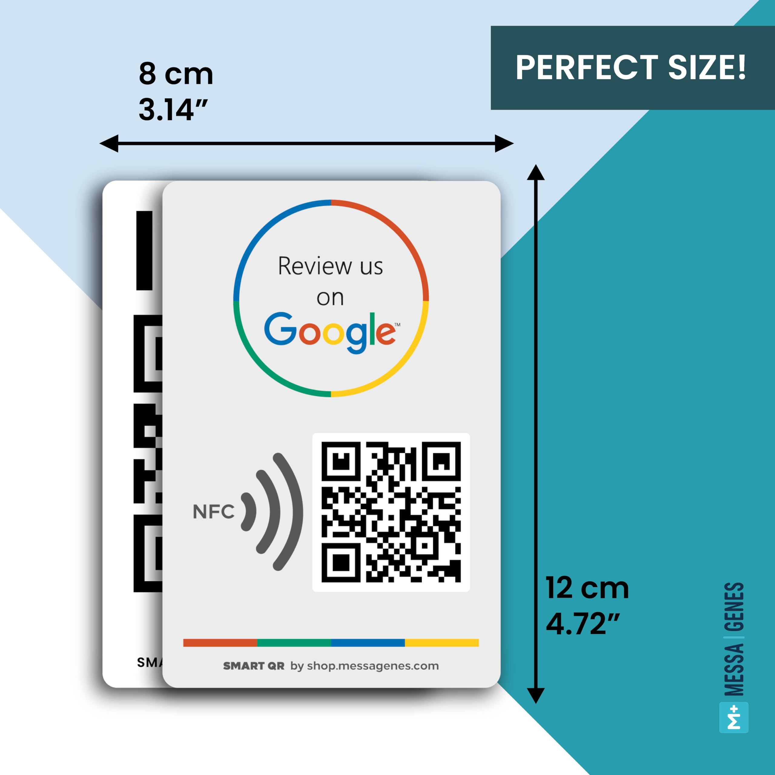Mua MESSAGENES | PVC Card Review Us on Google QR Code and NFC ...