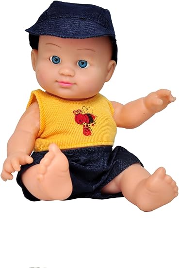 SUNSHINE Toy Shine Realistic Eddy Baby Doll Boy (8 Inches)