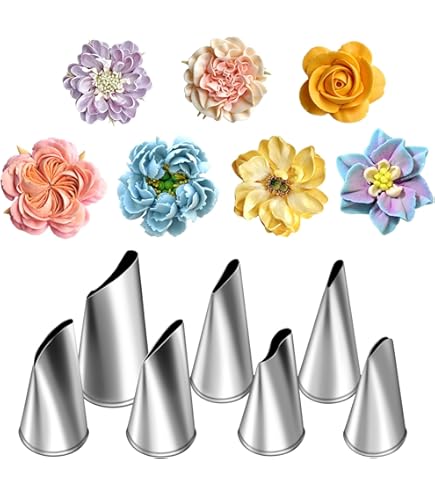 Amazon.com: Extra Large Piping Tips and Bags, 9FT 1B 2D 1M Icing