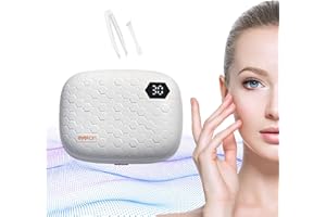 BNXXL SKIN Contact Lens Cleaner with Mirror, Contact Lens Cleaner Machine, USB Ultrasonic Contact Lens Cleaner for Disposal Soft Lens, Hard Lens, Contact Lens, Colored Lens, RGP Lens & OK Lens