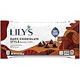LILY'S Dark Chocolate Style No Sugar Added, Baking Chips Bags, 9 oz (3 Count)
