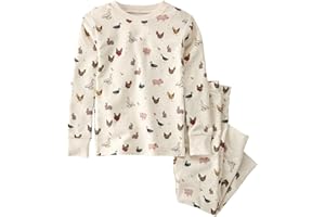 little planet by carter's unisex-baby 2-piece Pajamas Made With Organic Cotton