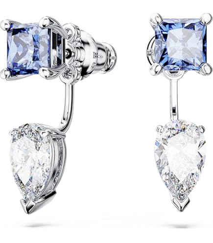 Amazon.com: Jennifer Behr Women's Estee Earrings, Crystal, Clear
