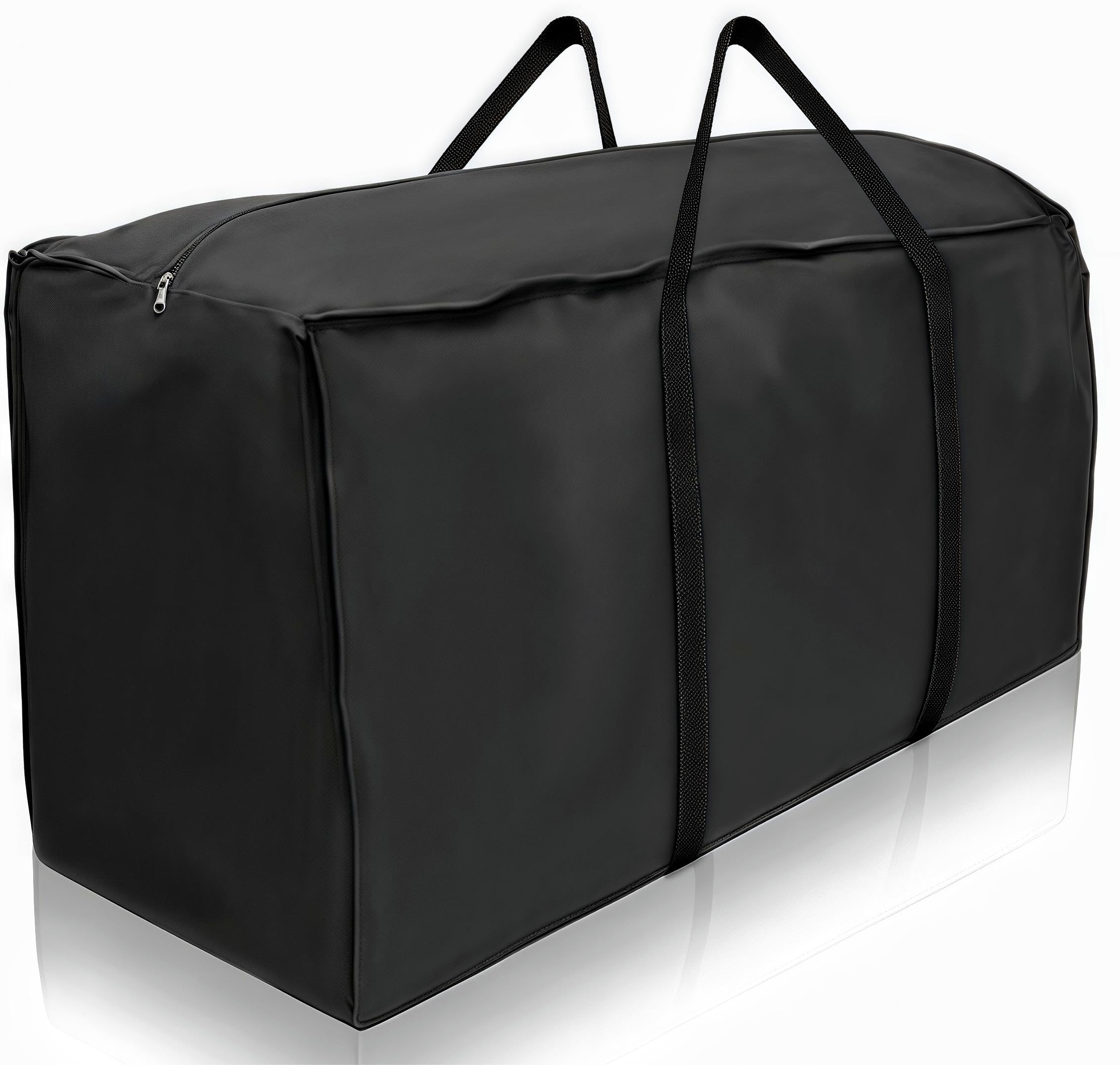 Garden Furniture Cushion Storage Bag Waterproof Anti-UV Heavy Duty Rip Proof 210D Oxford Fabric Outdoor Cushion Storage Bags Christmas Tree Storage Bag with Handle and Zipper (173x76x51CM)