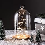 Lights4fun Indoor Fairy Lights 1m 20 LED Warm White Battery view 5
