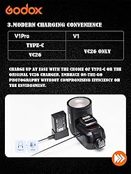 Godox V1 Pro V1 PRO N Camera Flash Compatible with