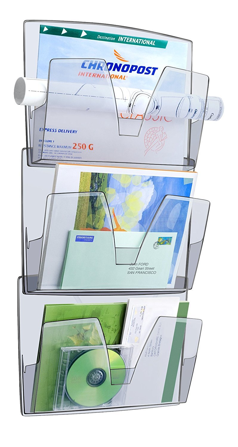 CEP 3-Piece Wall Racks Set 170 Smoke Grey