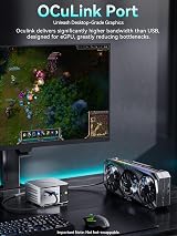 GMKtec Mini PC M8 Ryzen 5 PRO 6650H 16GB RAM 1TB PCIe SSD 2.5GbE NIC view 7