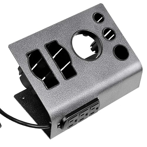 Professional Equipment Tools Organizer W/Power Cord, Desktop Salon