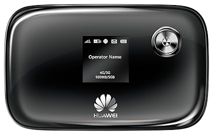 Huawei E5776 LTE Mobile WiFi Hotspot (150Mbps, microSD Kartenslot) schwarz