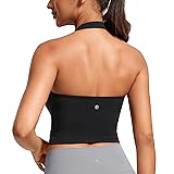 CRZ YOGA Womens Butterluxe Halter Longline Sports