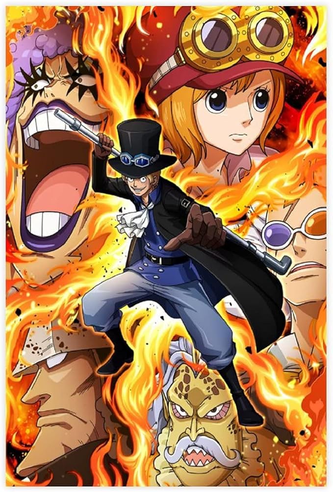 Amazon Com One Piece Japanese Anime Wallpaper Sabo Koala Ivankov Characters Hd Poster Mural Canvas Poster Bedroom Decor Sports Landscape Office Room Decor Gift Unframe 16 24inch 40 60cm Everything Else