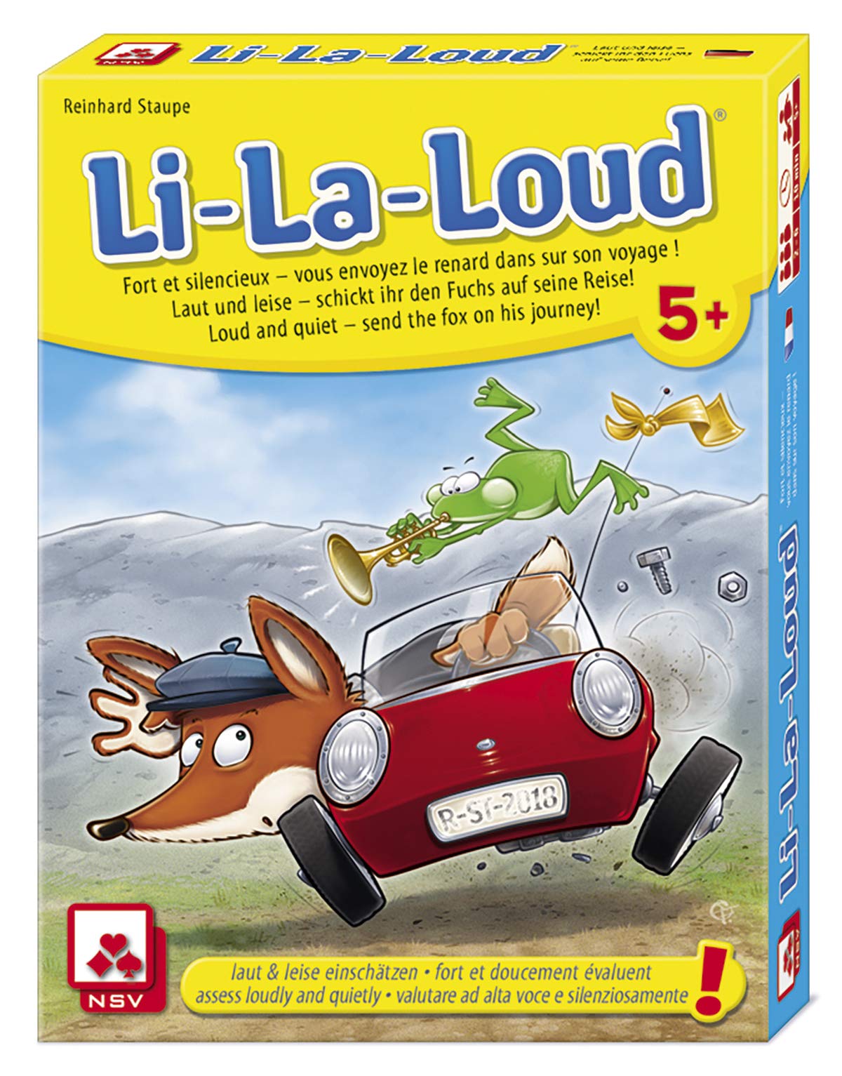 NSV - 4502 - LI-LA-LOUD - International - card game