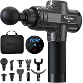 Muscle Massage Gun, Deep Tissue Percussion Massager for Body Relaxation | Portable Handheld Sport Massagers with Case, Quiet