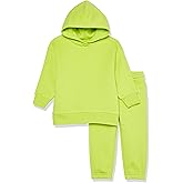 Amazon Essentials Unisex Kids and Toddlers’ Modern Sweat Set, Pack of 2