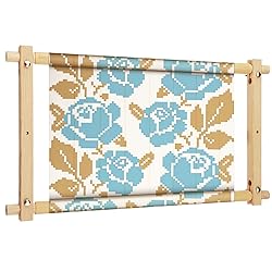 Needlepoint Embroidery Tapestry Scroll Frame Cross