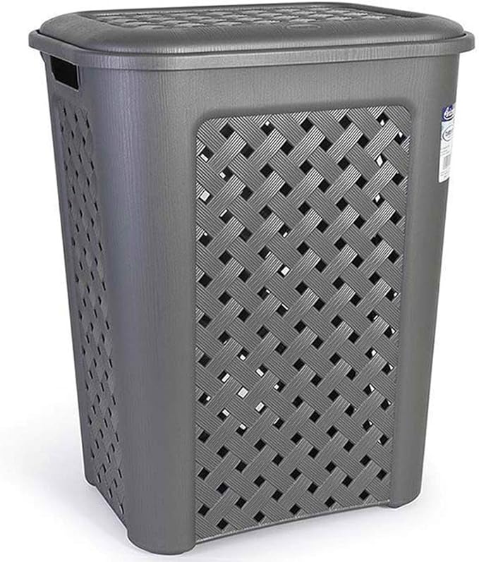 Tontarelli - Cesto Ropa 30l Arianna Grafito: Amazon.es: Hogar