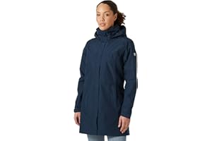 Helly-Hansen Womens Aden Waterproof Breathable Hooded Long Rain Jacket