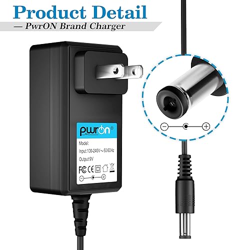 PwrON 9V AC/DC Adapter for Octane Fitness Q35 Q35e Q35c Q35ce Q37