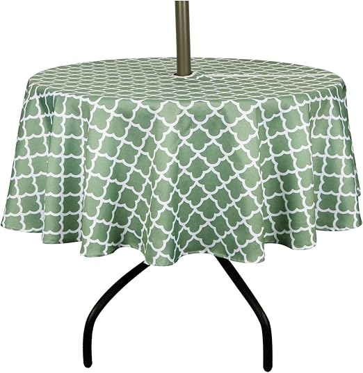 Amazon Com Colorbird Elegant Trellis Outdoor Tablecloth