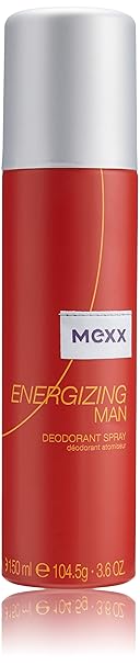 Mexx Energizing Man Deodorant Spray, 1er Pack (1 x 150 ml)