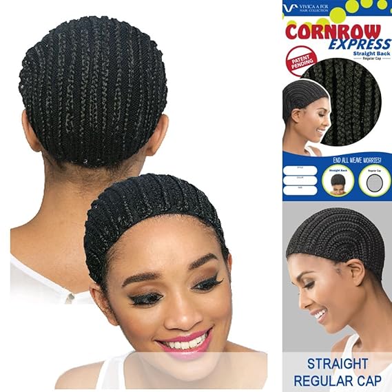 Vivica A Fox Cornrow Express Cap Straight Back Small Mesh