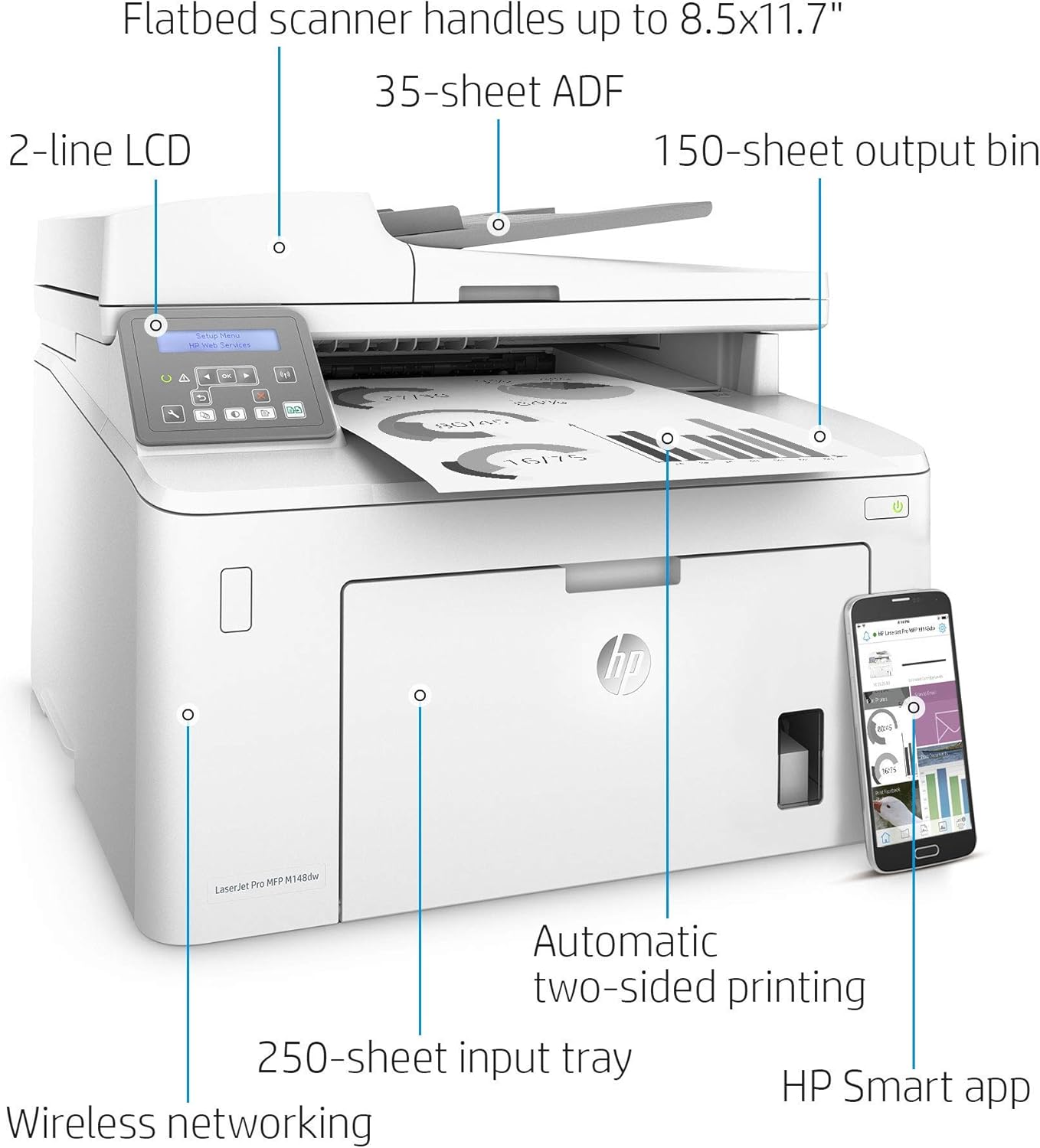 hp m148dw wireless setup
