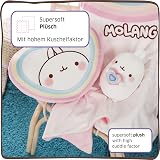 Nici Molang Cuddly Toy Rainbow Heart 12 cm Plush Toy view 5