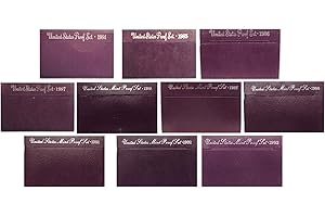 1984 S -1993 US Mint Set Clad Proof Set Run 50 coins