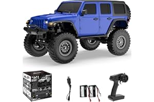 RACENT Remote Control Car High Speed RC Truck - 4WD Off Road All Terrain RC Monster Truck for Boys Waterproof Hobby Grade Toys for Adults with 2 Batteries (787-1 Blue)