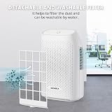Senelux Dehumidifier 2000ml Ultra Quiet Auto-off White Comfort Mode view 5