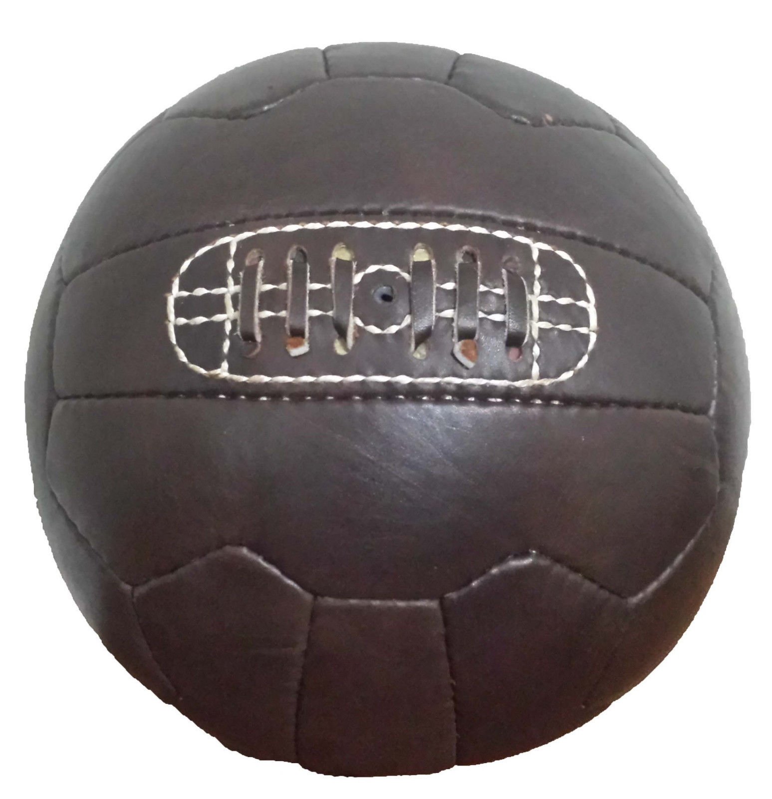 NTF Vintage 1966 Soccer Ball - Dark Brown by Devlin Sport Design