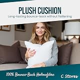 C Stores 18 x 18 Inch Cushion Pads Pack of 4 Hollowfibre Inners for Indoor view 4