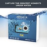 Easypix Aquapix Edge Underwater Camera Dual Display 48MP 4K Video 16x Zoom Ice view 9
