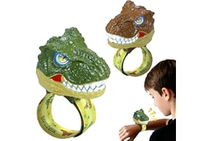 Vvinca Dinosaur Walkie Talkies for Kids 2 Pack, T-Rex Dinosaur Toys for Kids 3-5 5-7 8-12 Adjustable Strap Long Range Outdoor Camping Toys Boys Christmas Birthday Gifts
