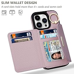 Keallce Case for iPhone 16 Pro Max Wallet