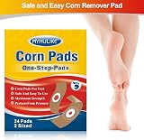 MYMULIKE Corn Remover Pads 24 Count - Cushions for Feet Hands Toes view 2