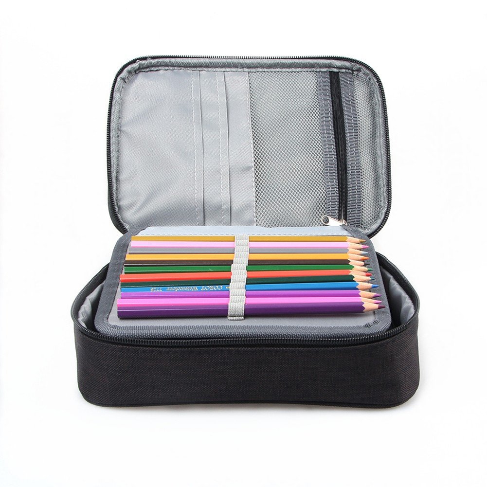 Ejoyous Pencil Case Large Capacity, 72 Packs Multifunction Pencil Bag Big Capacity Pen Pouch Holder Stationery Organizer Box School Office Supplies for Artists Students