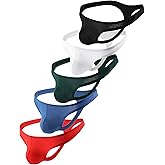 LSAMDIR Mens Bikini Briefs Silky Modal Microfiber Underwear