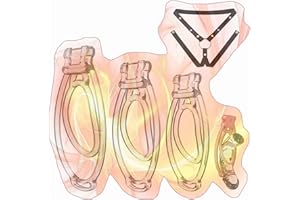 3 Sizes Male Lightweight Protection Fufu Clips with Adjustable Waist Belt, Protection Cage Accessories Set for Men -CAHA26 (A