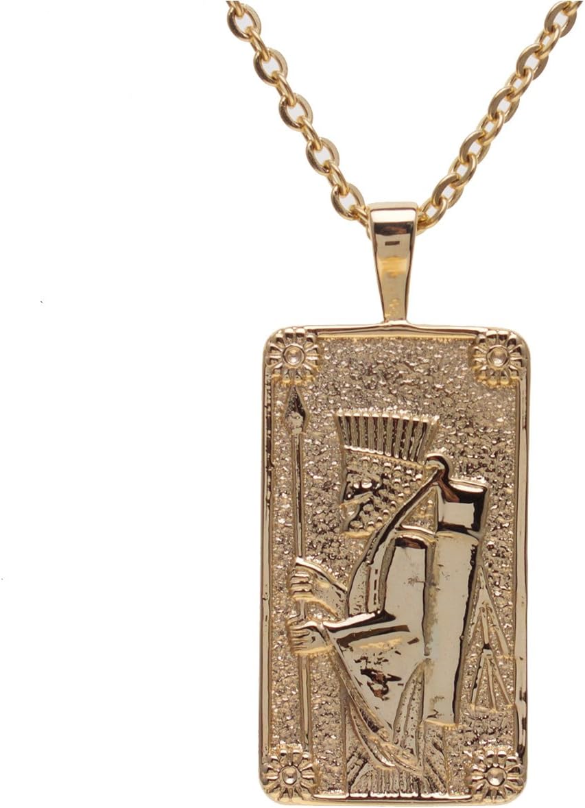 Gold Pt Persian Soldier Necklace Iranian Chain Persia Gift Iran Farvahar Pahlavi
