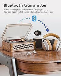 CARONSORT CD Player Music Box with Bluetooth