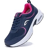 Artlea Women's Walking Shoes with Arch Support Orthotic Tennis Shoes for Plantar Fasciitis Women Fashion Sneakers for Foot Pain Relief, Size 6.5-11