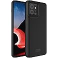 TUDIA DualShield Grip Designed for Motorola ThinkPhone Case (2023), [MergeGrip] Dual Layer Shockproof Slim Military Grade Non-Slip Tough Heavy Duty Protective Phone Case Cover (Matte Black)